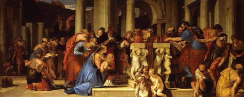 The Presentation Of Christ In The Temple By Paolo Veronese