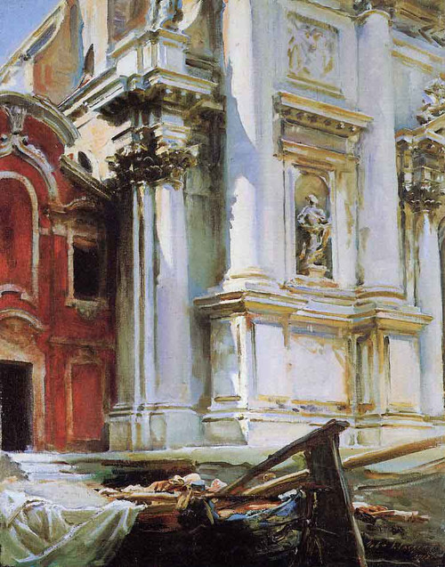 Church Of St. Stae, Venice By John Singer Sargent By John Singer Sargent