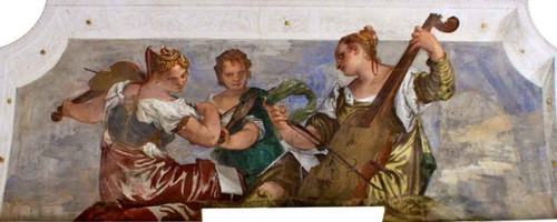 Villa Barbaro Familial Harmony By Paolo Veronese