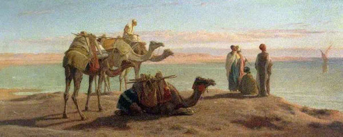 Waiting For The Boat, Gulf Of Suez By Frederick Goodall