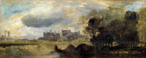 Windsor Castle From The Meadows By Joseph Mallord William Turner
