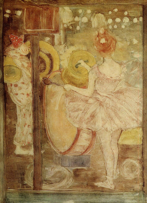 Circus Band By Maurice Prendergast By Maurice Prendergast