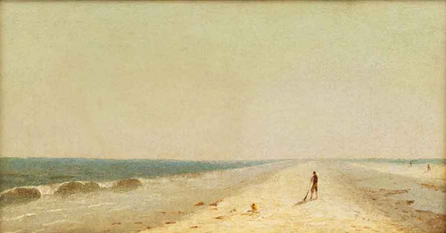 Fire Island Beach 2 By Sanford Robinson Gifford