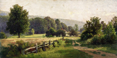 Landscape, Chester County By William Trost Richards By William Trost Richards