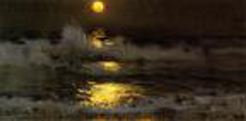 Moonlight By Frank W. Benson By Frank W. Benson