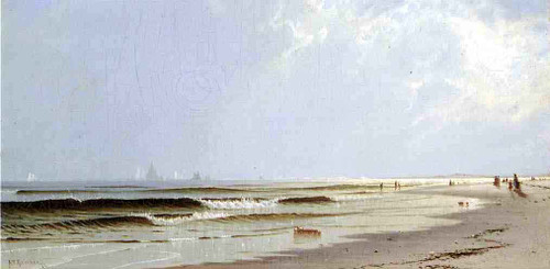 Newport Beach By Alfred Thompson Bricher