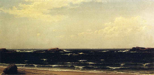 On The Beach High Noon By Alfred Thompson Bricher