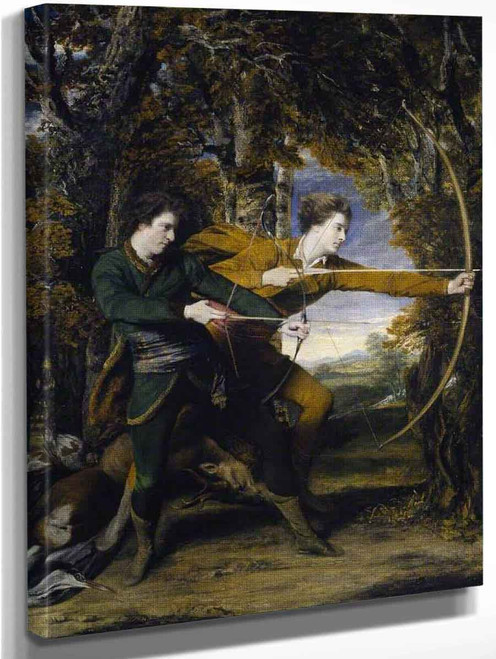 Colonel Acland And Lord Sydney By Sir Joshua Reynolds