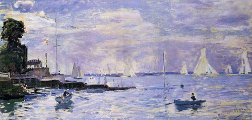 Regatta By Paul Cesar Helleu