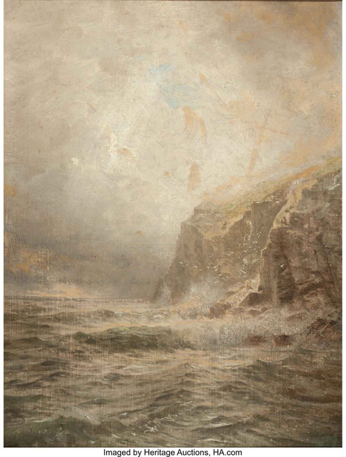 Rocky Sea Coast by William Trost Richards