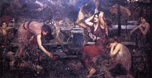 Sketch For 'Flora And The Zephyrs By John William Waterhouse