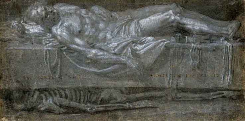 Study Of A Dead Christ By Paolo Veronese