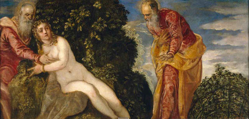 Susannah And The Elders By Jacopo Tintoretto