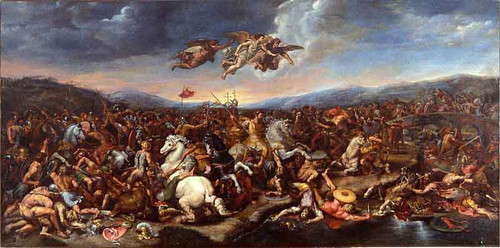 The Battle Of Constantine, After Raphael By Charles Le Brun