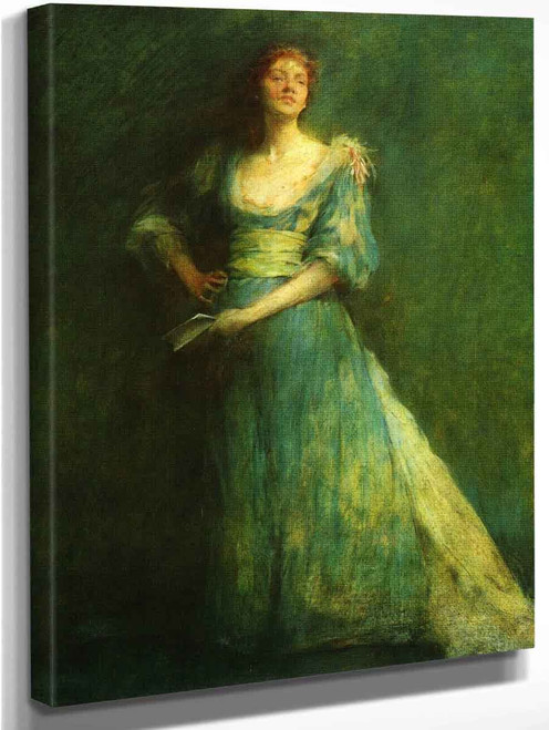 Comedia By Thomas Wilmer Dewing By Thomas Wilmer Dewing