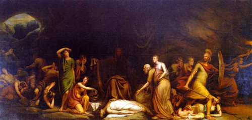 The Court Of Death By Rembrandt Peale