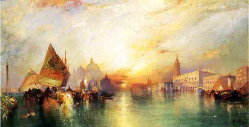 The Gate Of Venice By Thomas Moran