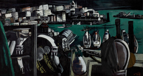 The Harbor of Genoa 1927
Max Beckmann, German, 1884–1950