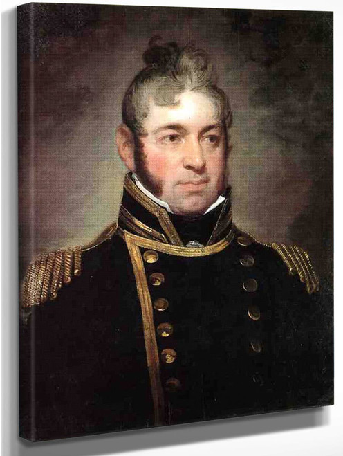 Commodore William Bainbridge, Commander Of The Constitution  By Gilbert Stuart