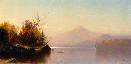 View Of Mount Chocorua, New Hampshire By Alfred Thompson Bricher