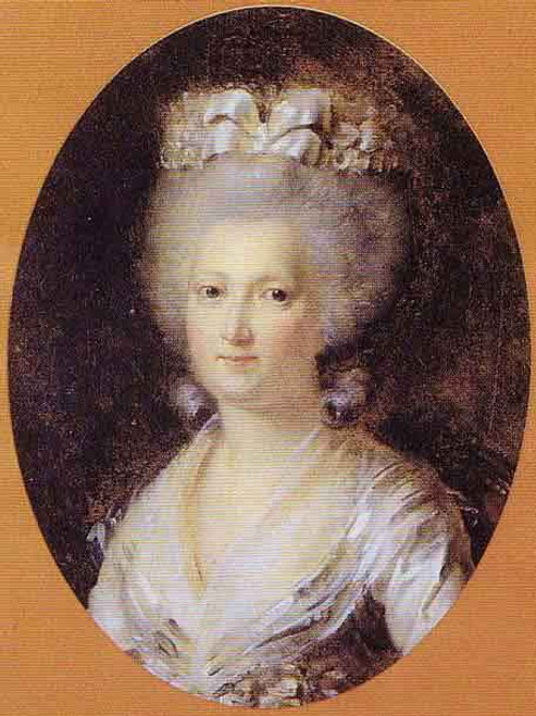 Comtesse De Gontault Biron 1774 By Elisabeth Vigee Lebrun