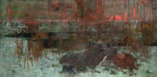 Winter By George Henry, R.A., R.S.A., R.S.W.  By George Henry, R.A., R.S.A., R.S.W.