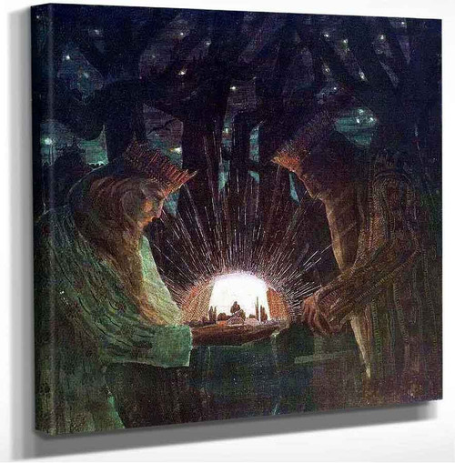 Fairytale (Also Known As Fairytale Of Kings) Mikalojus Ciurlionis
