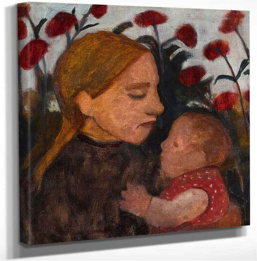 Girl With Child Paula Modersohn Becker