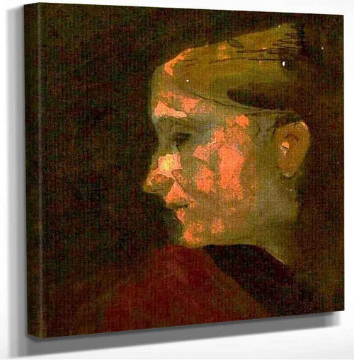 Head Of A Woman 1 George Hendrik Breitner