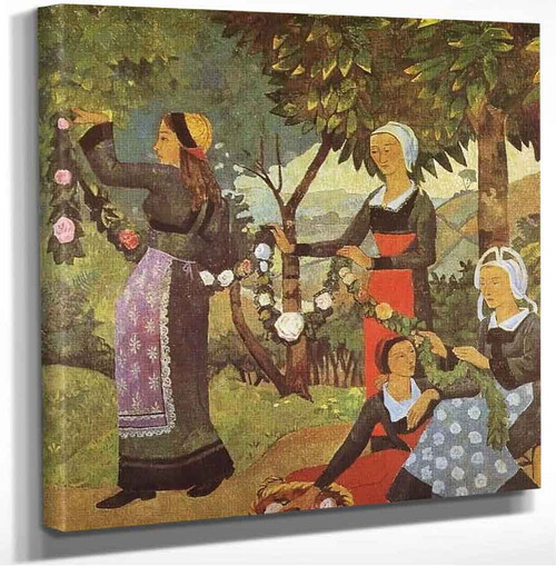 La Guirlande De Roses Paul Serusier