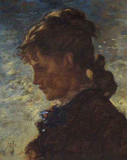 Coolidge Girl By William Morris Hunt