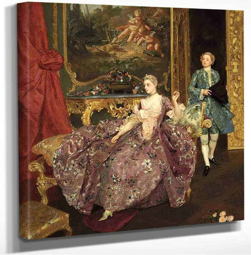 Lost In Thought 1 Gustave Jean Jacquet