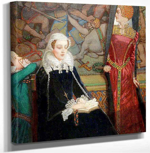 Mary Queen Of Scots At Fotheringhayb John Mckirdy Duncan