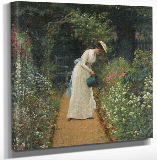 My Ladys Garden Edmund Blair Leighton