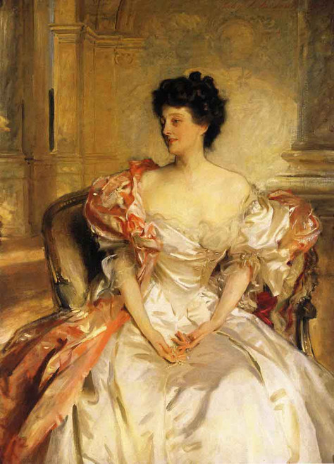 Cora, Countess Of Strafford  By John Singer Sargent By John Singer Sargent