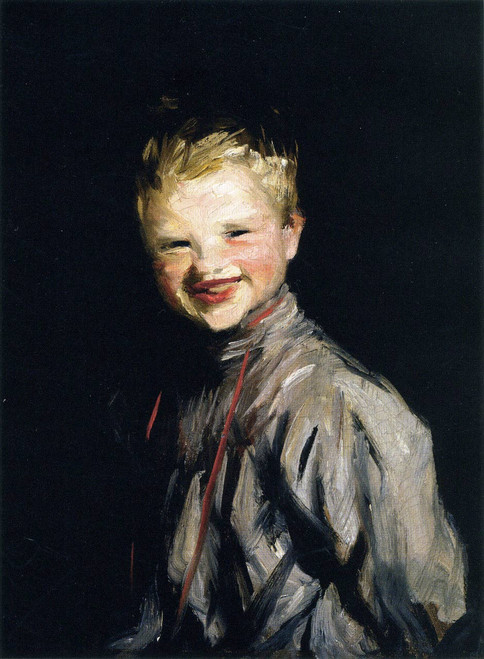Cori Laughing By Robert Henri