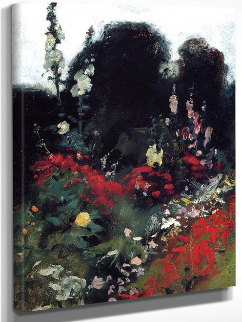 Corner Of A Garden By John Singer Sargent Art Reproduction