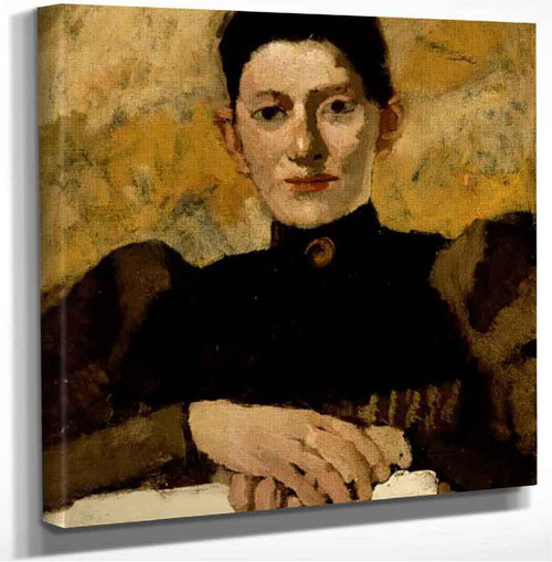 Portrait Of Sara De Swart George Hendrik Breitner