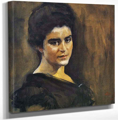 Portrait Of Sophia Dragomirova Lukomskaya Valentin Serov