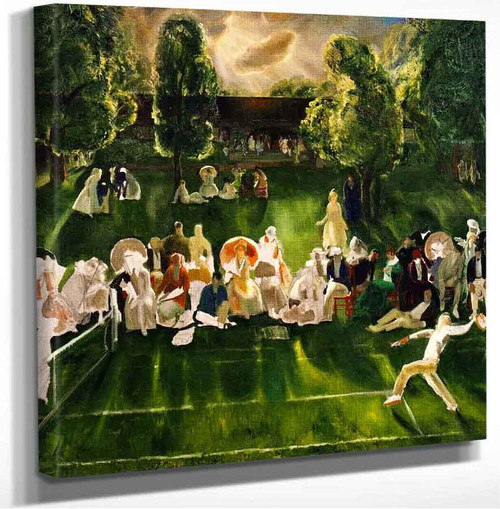Tennis Tournament George Wesley Bellows
