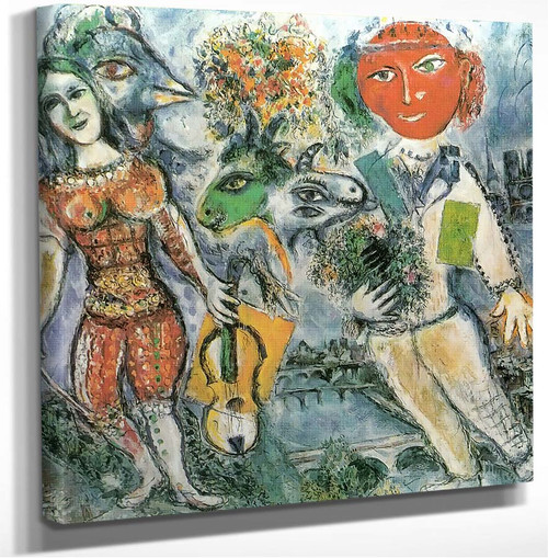 The Players Marc Chagall