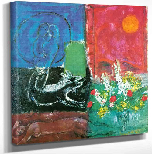 The Sun Of Poros Marc Chagall