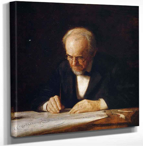 The Writing Master (Benjamin Eakins) Thomas Eakins