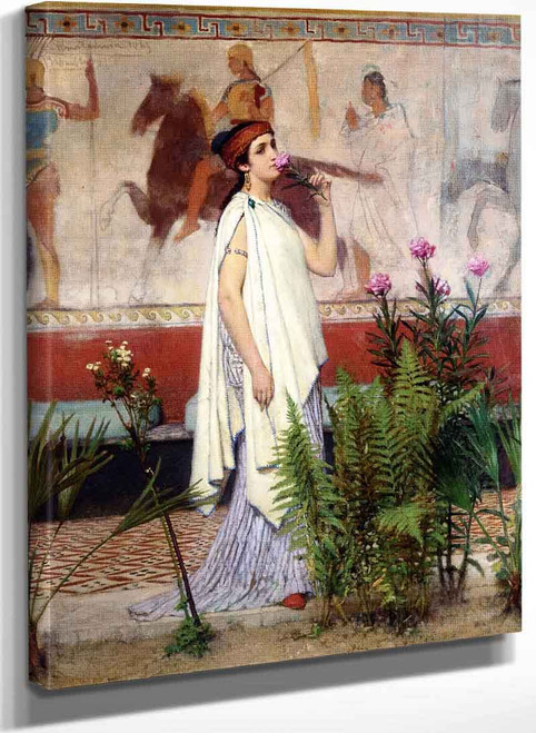 A Greek Woman By Sir Lawrence Alma Tadema