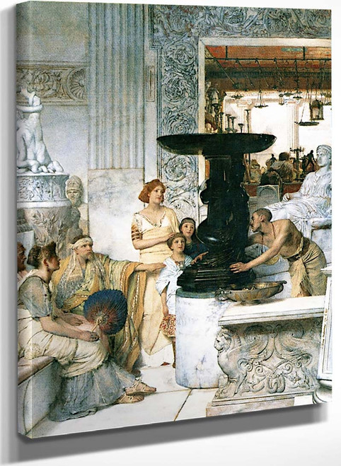 A Sculpture Gallery By Sir Lawrence Alma Tadema