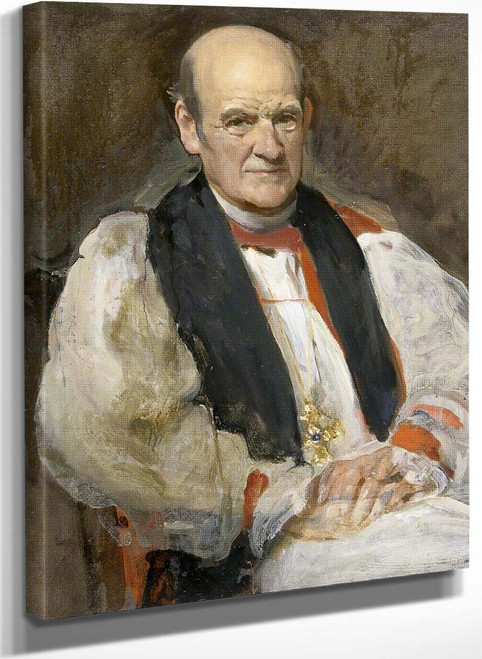 Alfred George Edwards (1848–1937) Archbishop Of Wales By Solomon Joseph Solomon