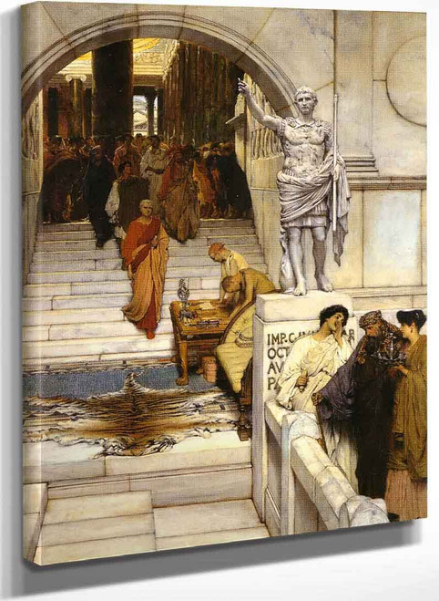 An Audience At Agrippas (Also Known As Audience With Agrippa) By Sir Lawrence Alma Tadema