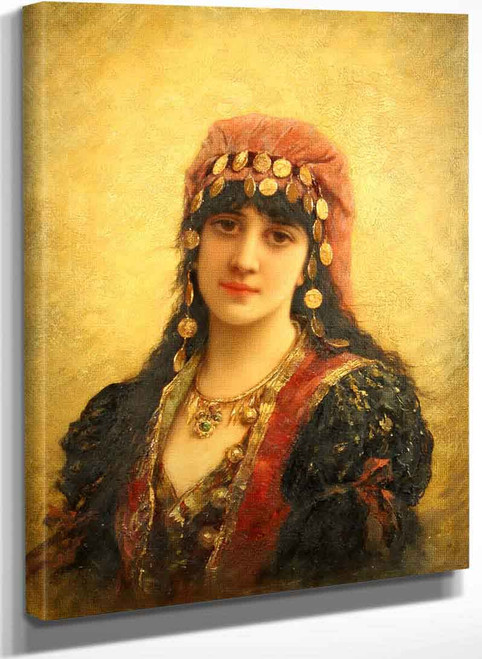 An Eastern Beauty By Emile Eisman Semenowsky