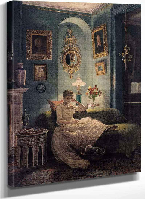 An Evening At Home By Sir Edward John Poynter