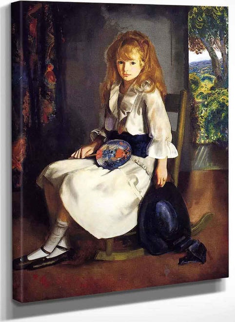 Anne In White By George Wesley Bellows